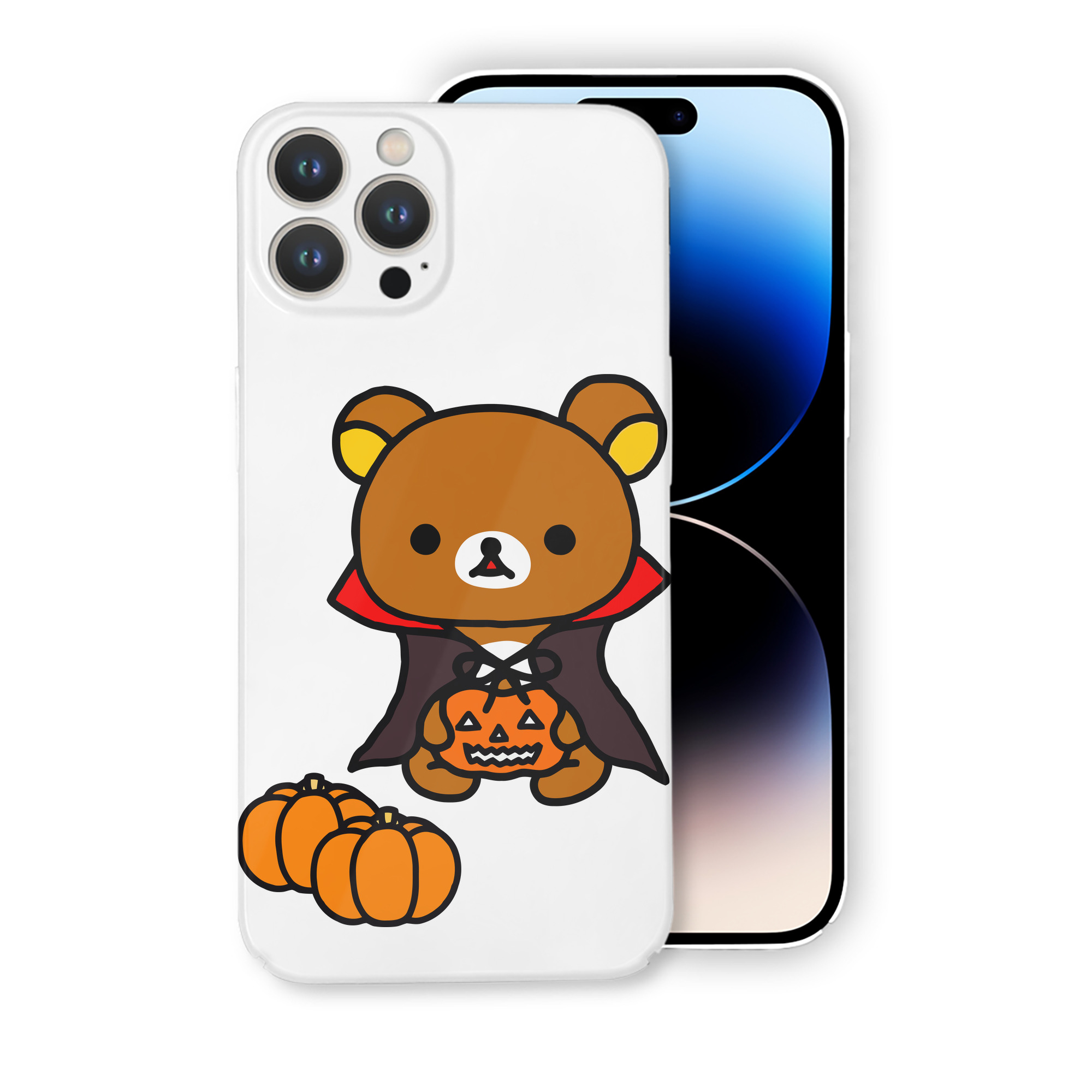 （画像用） リラックマ リラックマ キイロイトリ Rilakkuma Korilakkuma Kiiroitori 【iPhone 14シリーズ対応】ハードケース